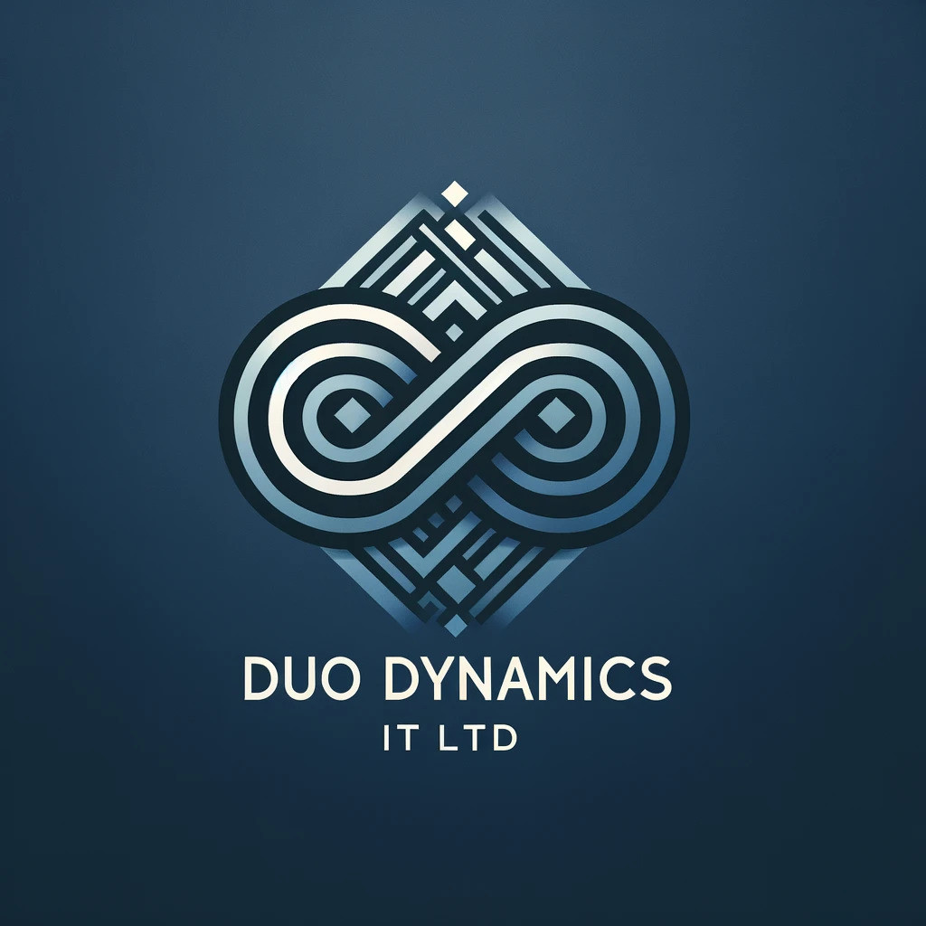 Duo Dynamics IT Ltd original infinity and circuit logo